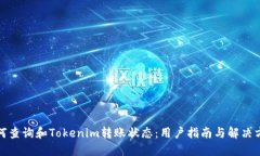 如何查询和Tokenim转账状态：用户指南与解决方案