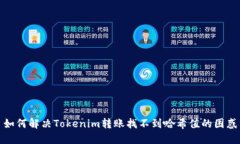 如何解决Tokenim转账找不到